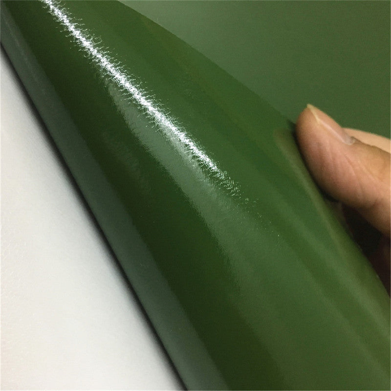 Pellicola Adesiva Verde Militare Opaco 30x150Cm Wrapping Auto Moto Matte In Vinile