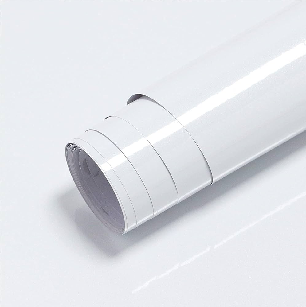 Pellicola Adesiva Bianco Lucido 30x152Cm Wrapping Auto Moto Glossy In Vinile
