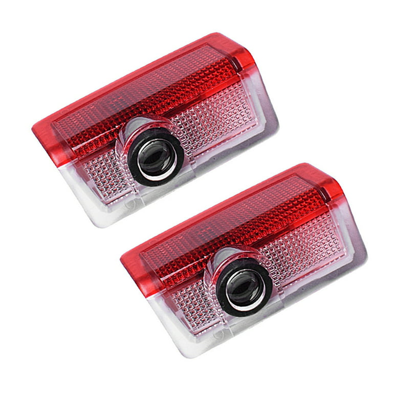 2 PROIETTORI LOGO MERCEDES CLASSE A B C E M LED PORTIERE SOTTOPORTA
