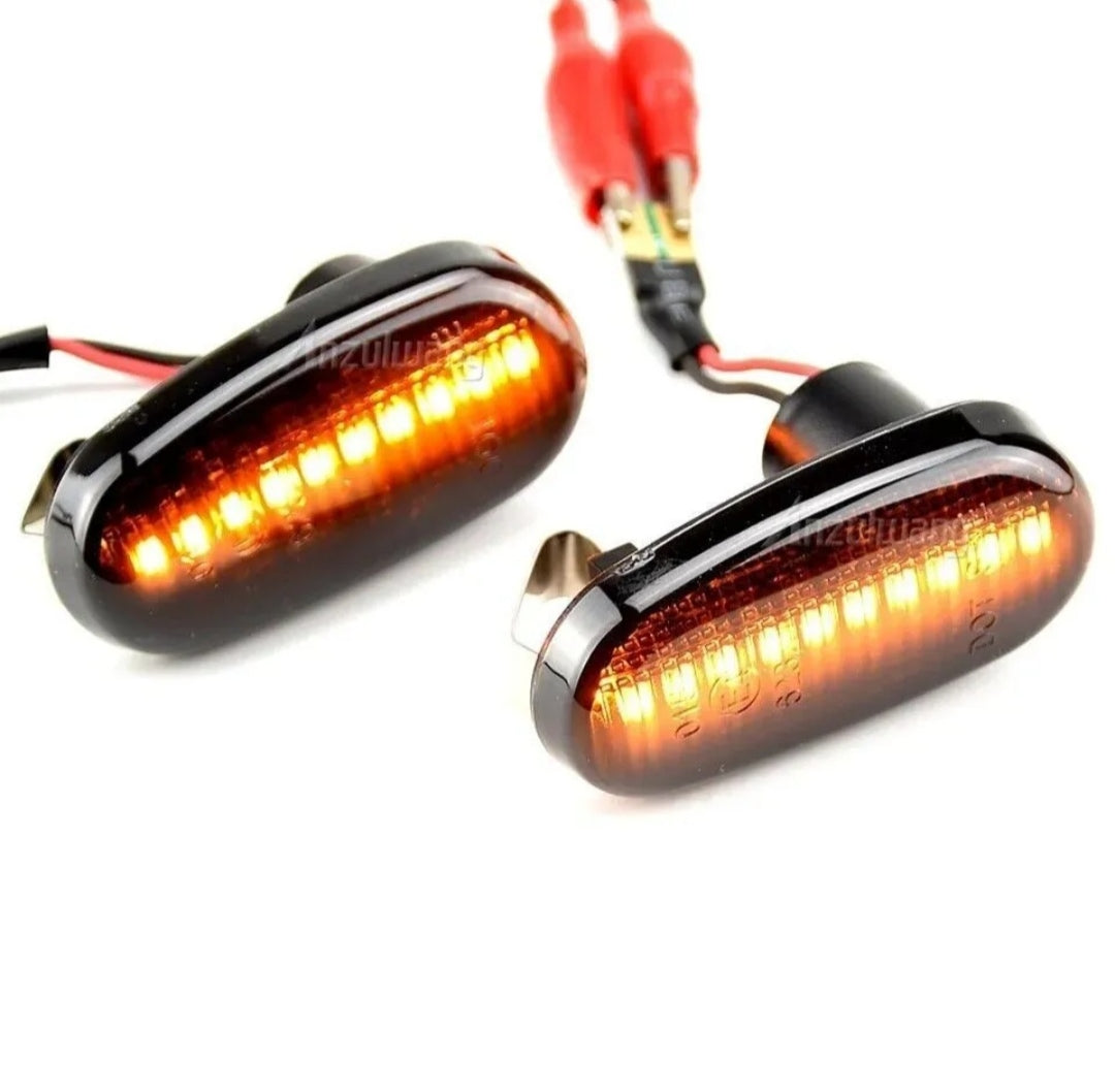 COPPIA FRECCE LATERALI A LED FIAT BRAVO II DINAMICHE CANBUS