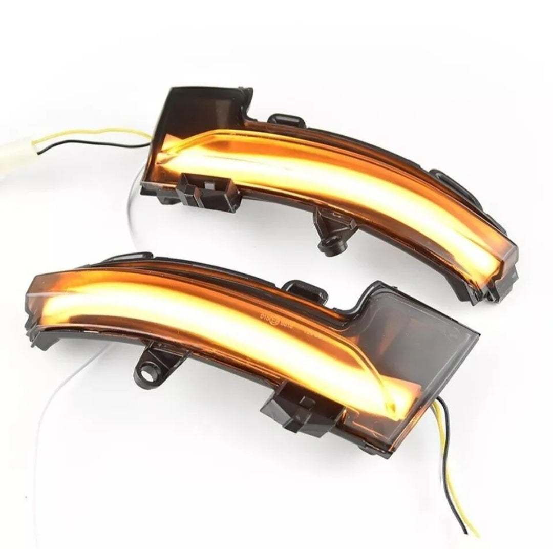 COPPIA FRECCE SPECCHIETTI SKODA OCTAVIA III LED DINAMICHE PROGRESSIVE