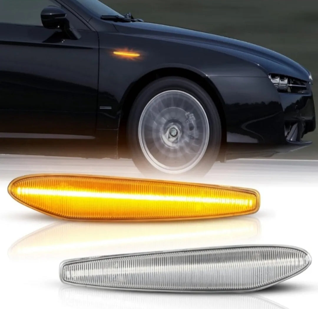 COPPIA FRECCE LATERALI DINAMICHE A LED ALFA ROMEO 159 BRERA SPIDER