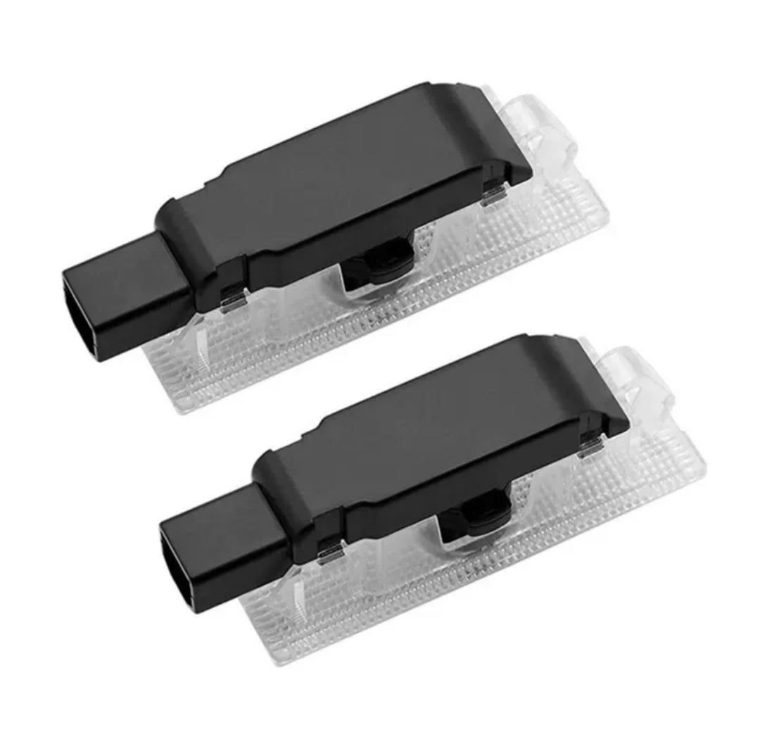 2 PROIETTORI LED LUCI SOTTOPORTA PER FIAT TIPO CON LOGO PLUG AND PLAY CANBUS