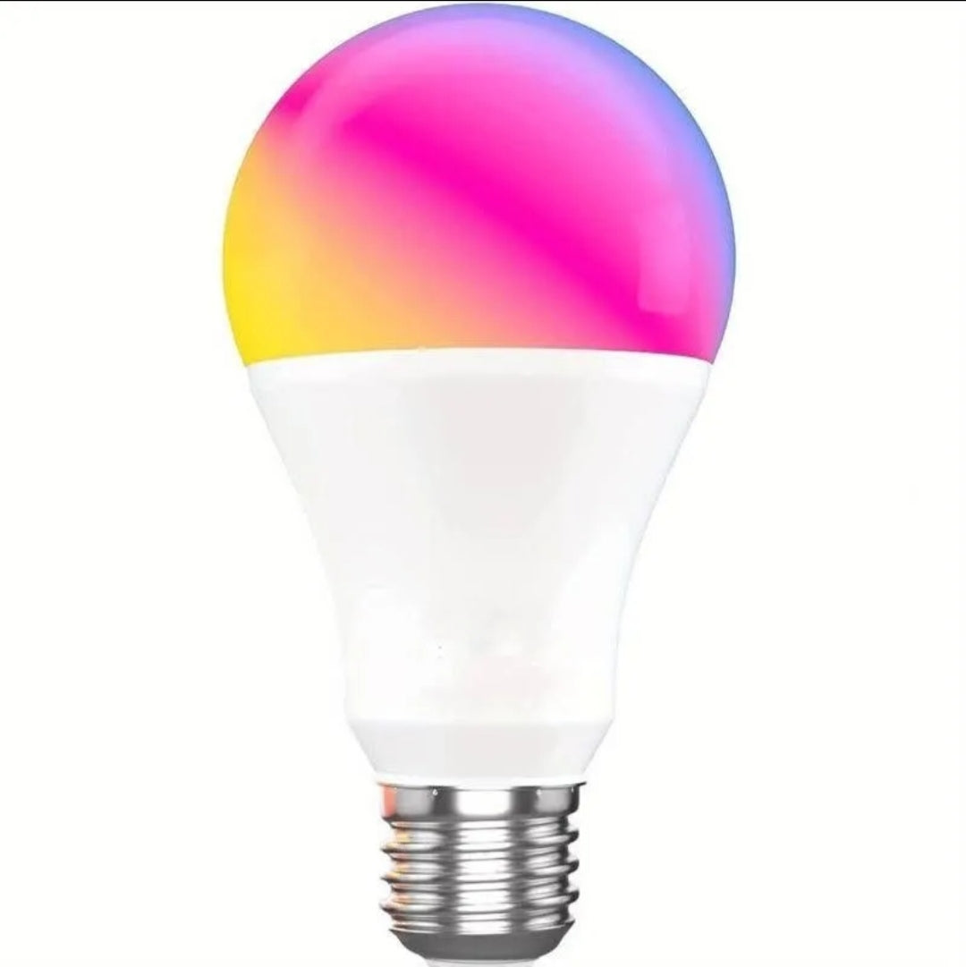 LAMPADA LED RGB+W E27 APP BLUETOOTH SMART LAMPADINA DIMMER 16 COLORI IOS ANDROID