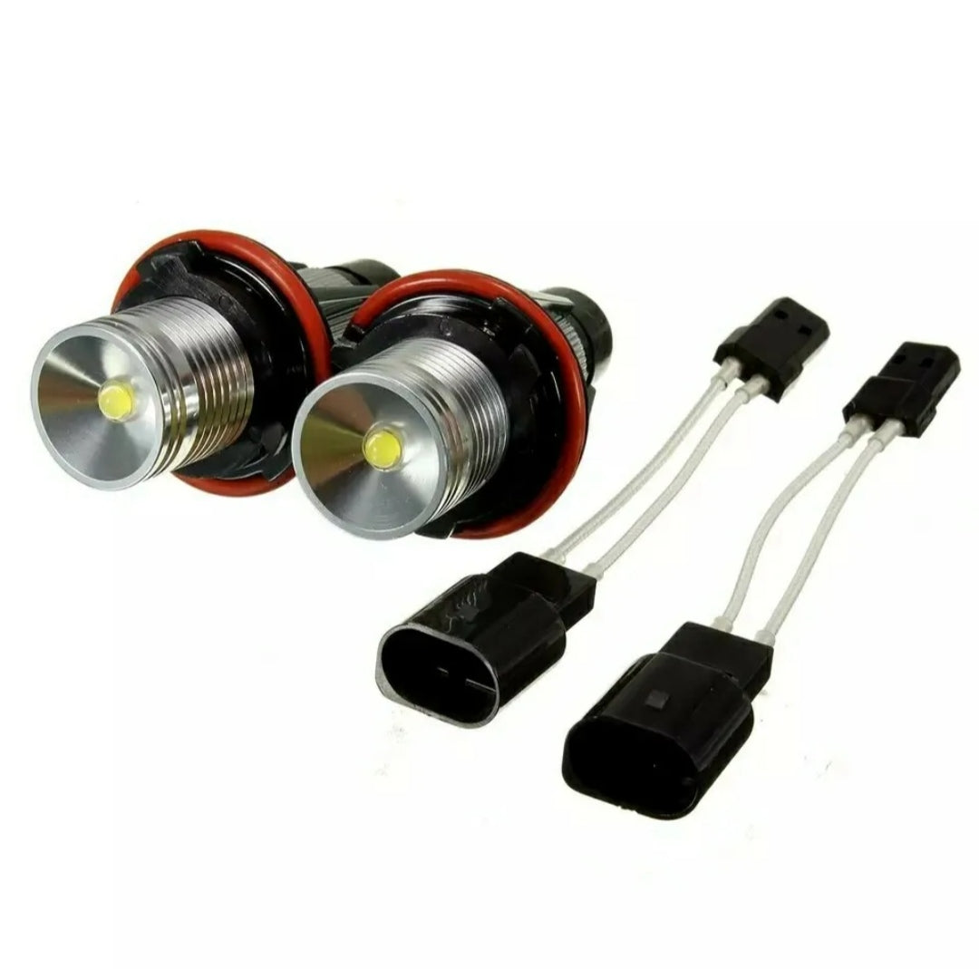 LAMPADE LED CREE 10W ANGEL EYES BMW SERIE 1 E87 PRE LCI FINO AL 2007 CANBUS