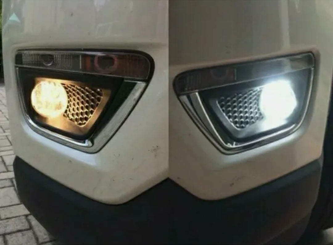 COPPIA LAMPADE FENDINEBBIA JEEP COMPASS 2 H11 LED CSP CANBUS 6000K NO ERROR