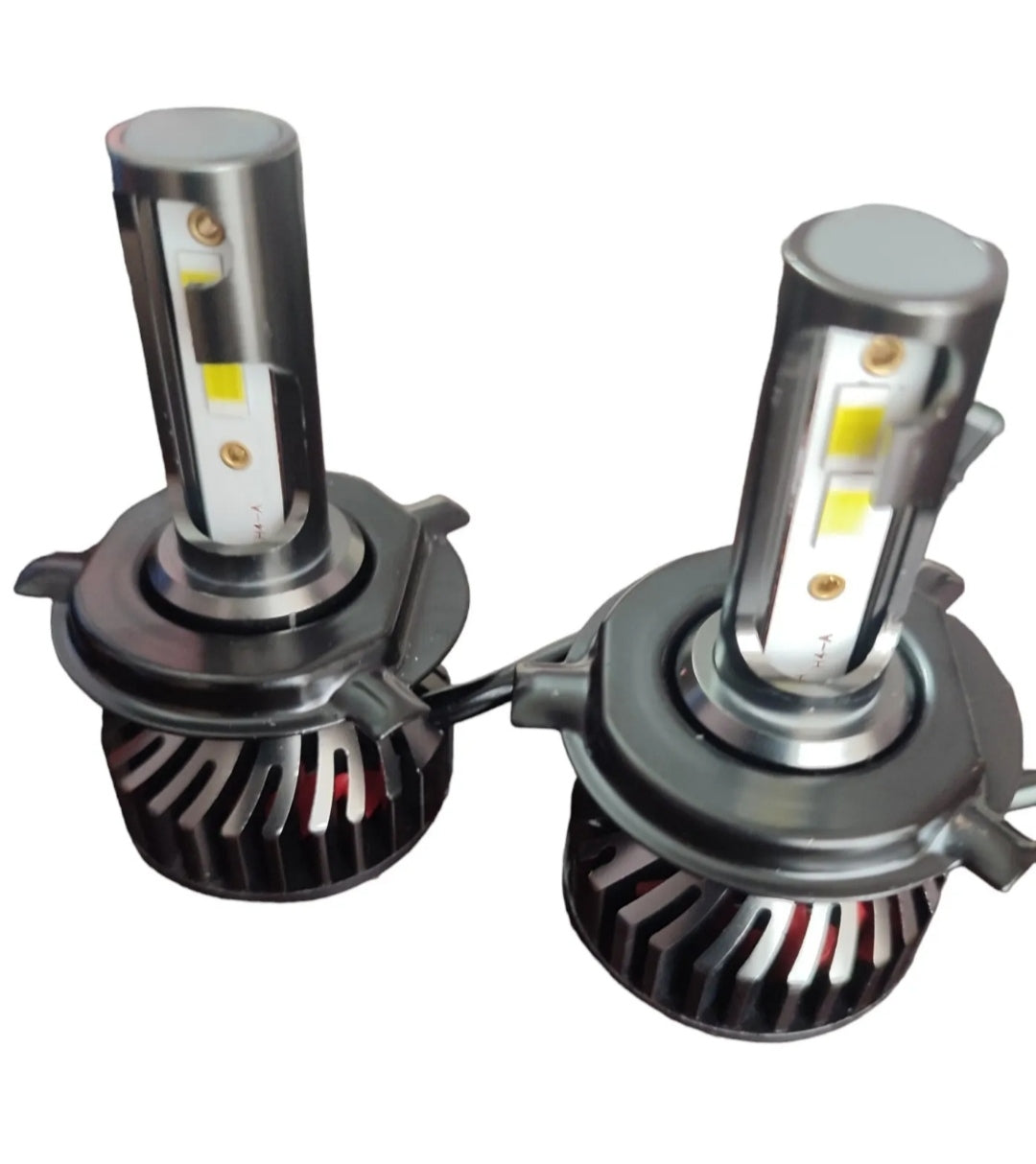 LAMPADE H4 LED FIAT PUNTO EVO 12000 LUMEN ANABBAGLIANTE + ABBAGLIANTE CANBUS NO ERROR