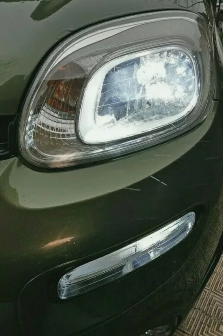 LAMPADE H4 LED FIAT PANDA III 12000 LUMEN ANABBAGLIANTE + ABBAGLIANTE CANBUS NO ERROR