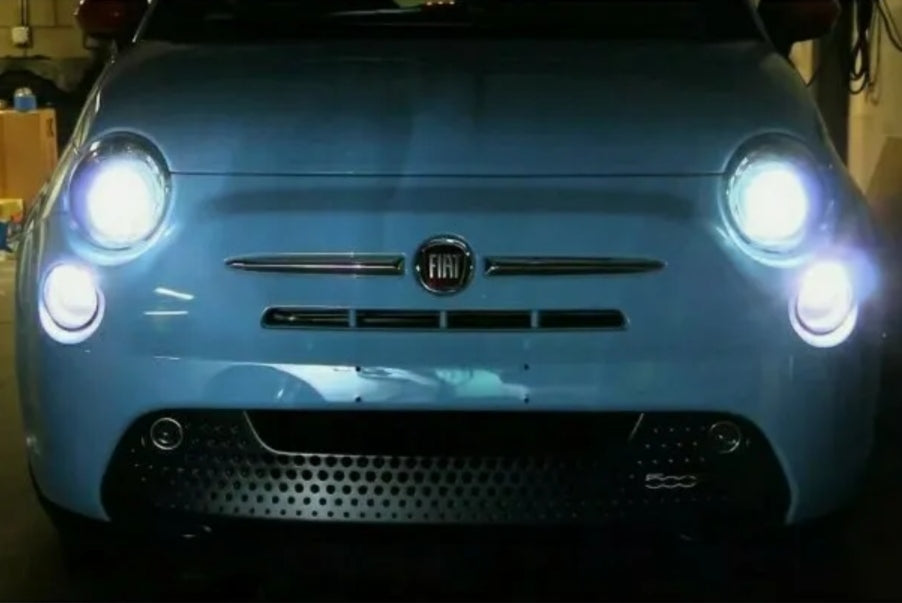 KIT LED H7 PER ANABBAGLIANTI FIAT 500 500C 6000K CANBUS NO ERROR