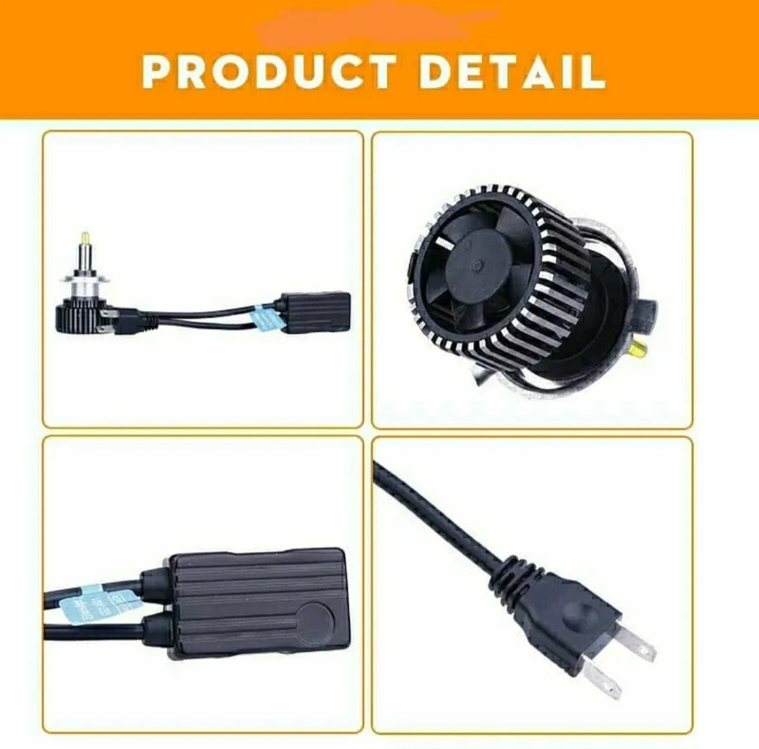 KIT LED H7 PER ANABBAGLIANTI CON LENTICOLARE ALFA ROMEO 147 6000K CANBUS NO ERROR