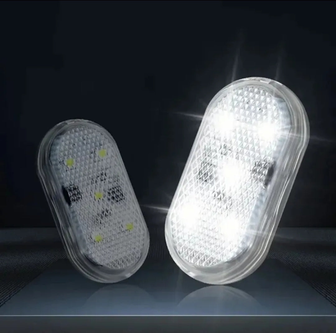 2X LUCI LED SOTTOPORTA MERCEDES CLASSE A B C E G S CLA CLC GL GLA GLC GLE BIANCO 6000K