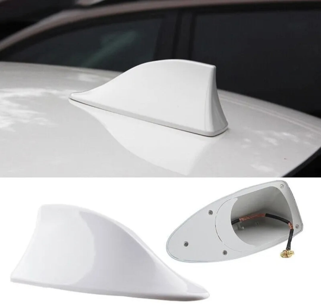 ANTENNA PINNA SQUALO ALFA ROMEO 147 159 GIULIETTA MITO 156 GT BIANCO AM/FM