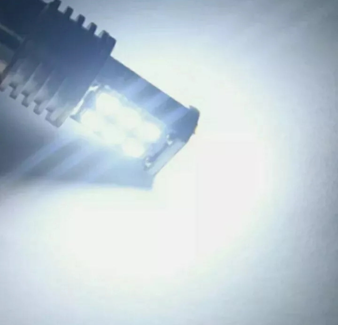 COPPIA LUCI DIURNE DRL LED FIAT 500X FINO AL 2016 6000K P21W CANBUS NO ERROR