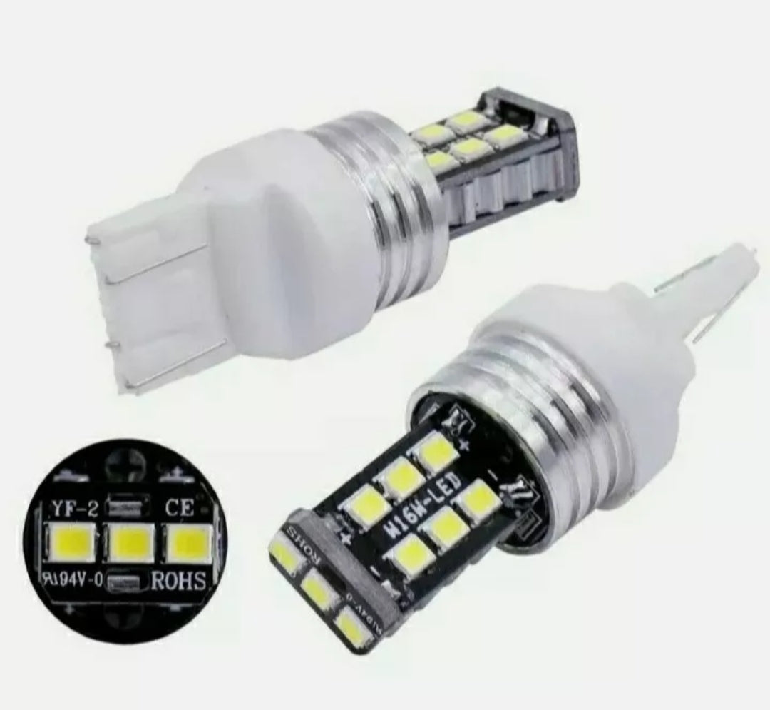 COPPIA LUCI RETROMARCIA LED FIAT FREEMONT T20 CANBUS 6000K