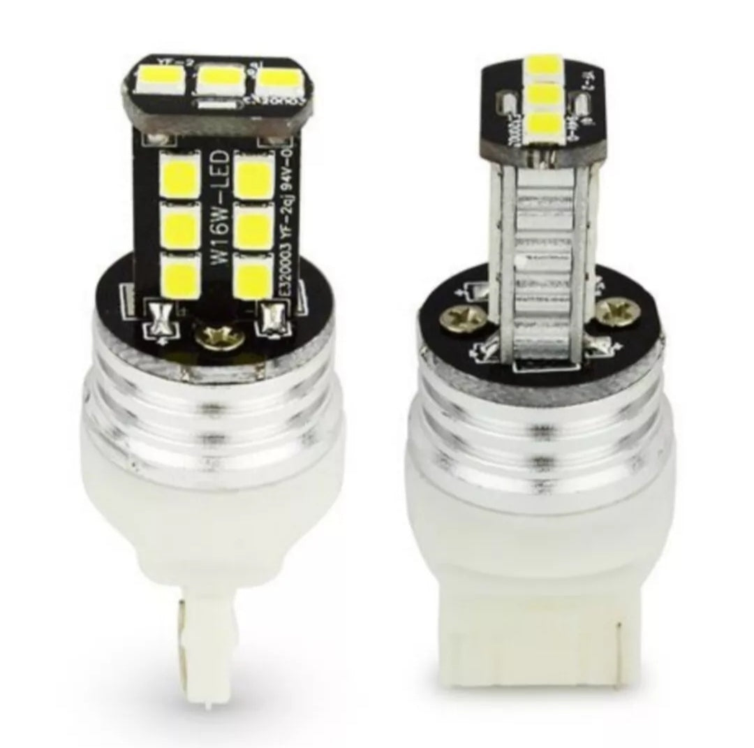 KIT LUCI DIURNE DRL LED T20 + LUCI TARGA FIAT 500X DAL 2017 IN POI 6000K CANBUS NO ERROR