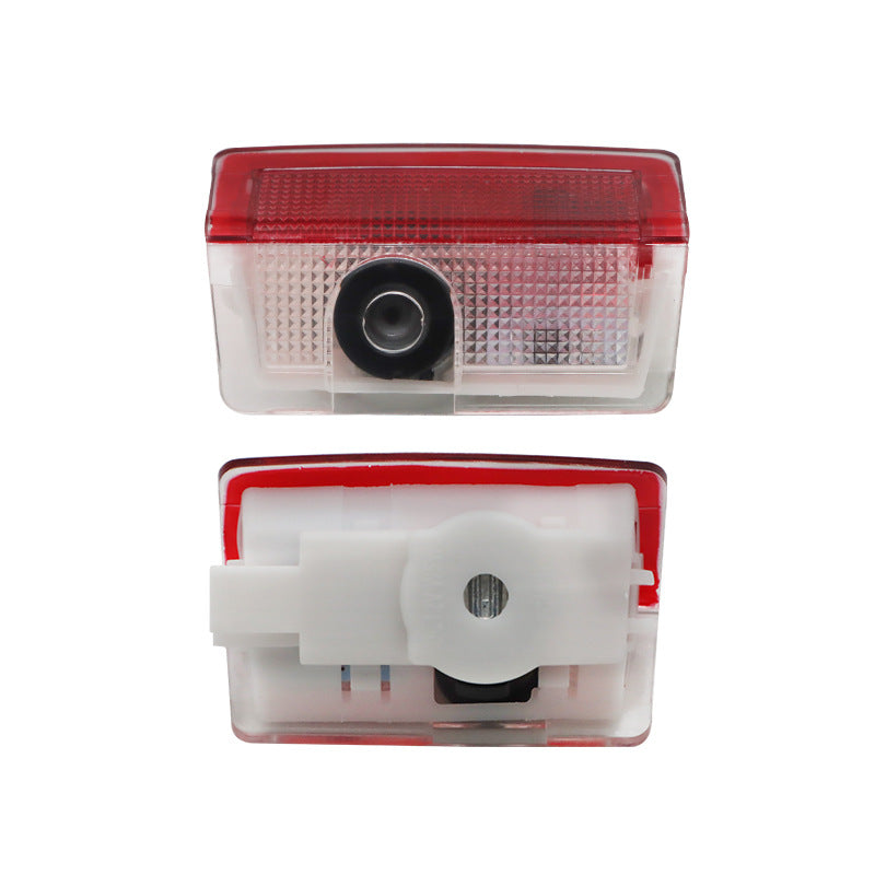 2 PROIETTORI LOGO MERCEDES CLASSE A B C E M LED PORTIERE SOTTOPORTA