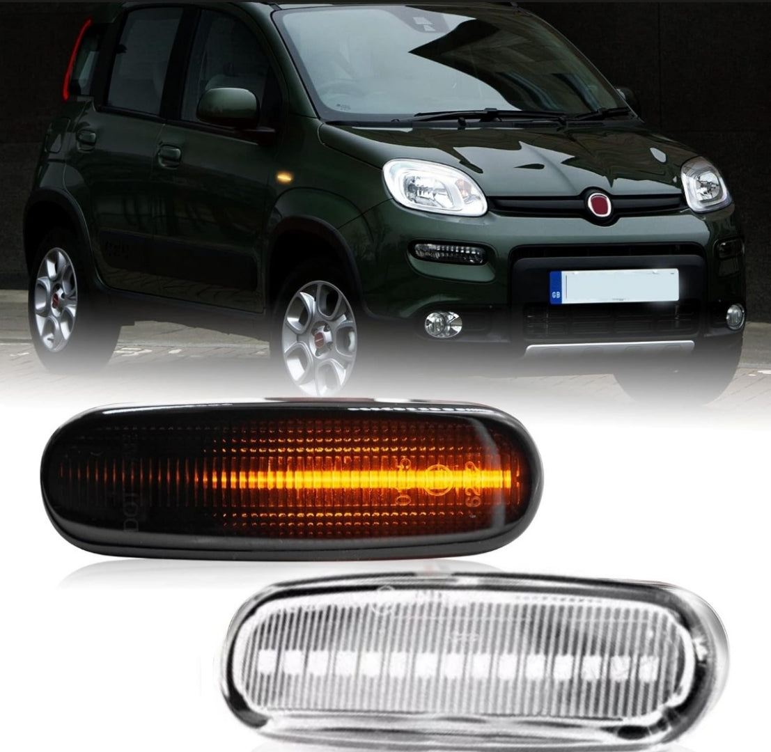 COPPIA FRECCE LATERALI LED FIAT PANDA III 312 DINAMICHE PROGRESSIVE