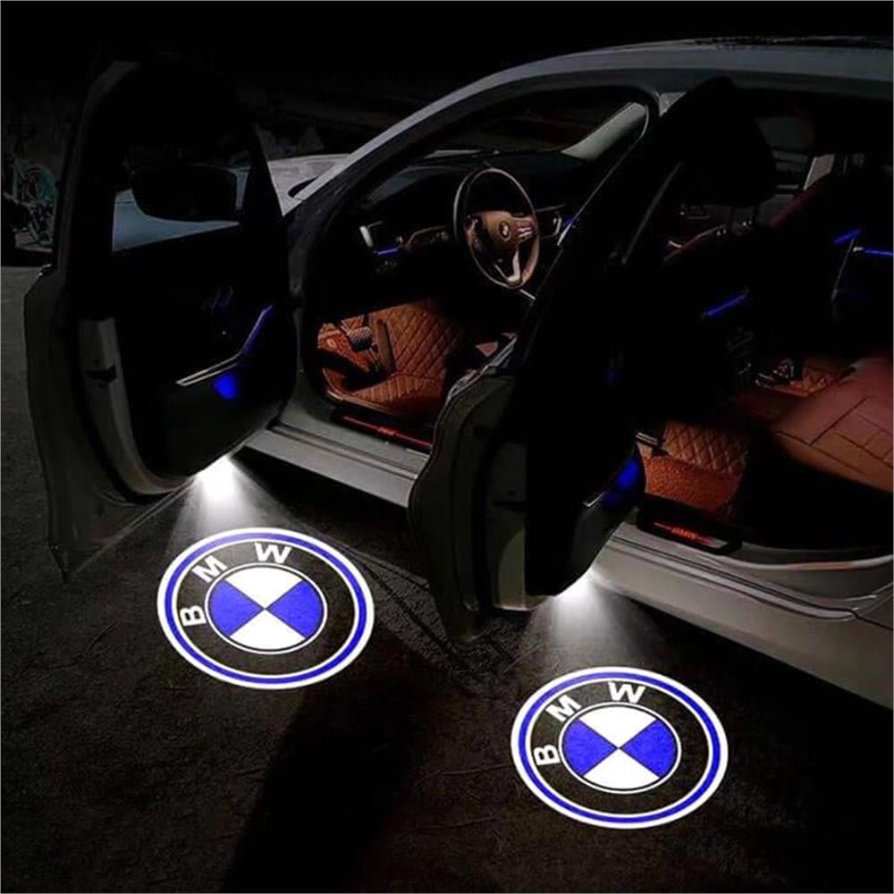 2 PROIETTORI LED LUCI SOTTOPORTA PER BMW X1 X2 X3 X4 X5 X6 X7 CON LOGO PLUG AND PLAY CANBUS