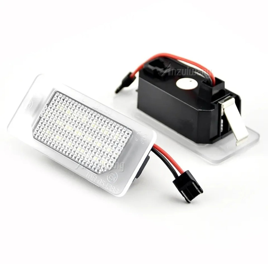 PLACCHETTE A LED LUCI TARGA 18 LED SPECIFICHE FIAT 500X 6000K NO ERROR
