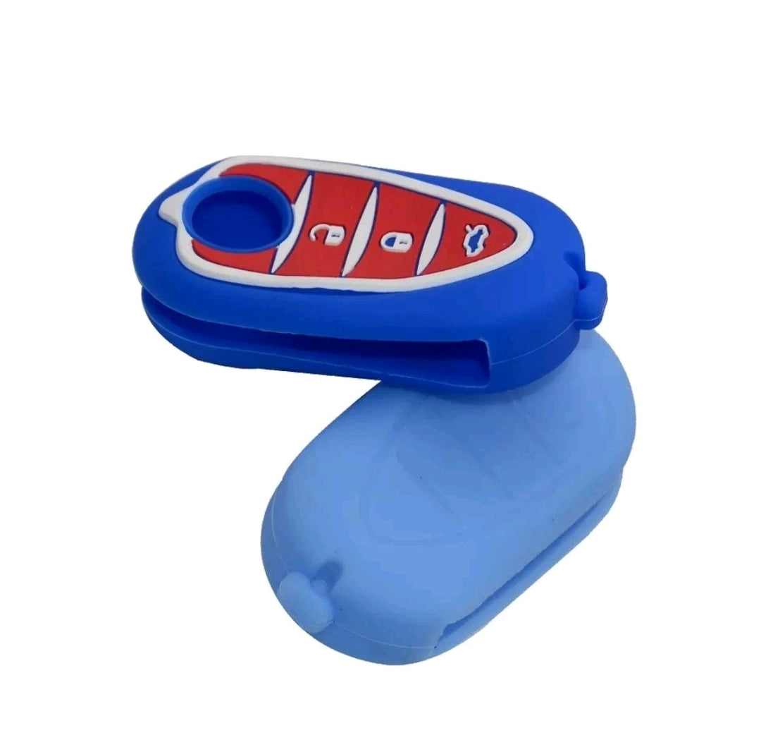 GUSCIO COVER CHIAVE TELECOMANDO 3 TASTI IN SILICONE PER ALFA ROMEO GIULIETTA MITO