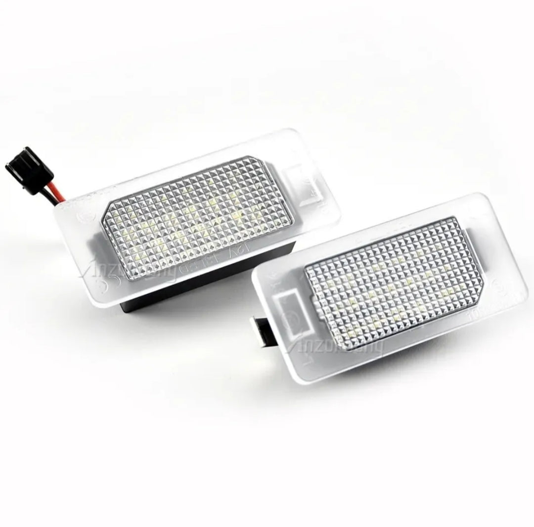 PLACCHETTE A LED LUCI TARGA 18 LED SPECIFICHE FIAT 500X 6000K NO ERROR