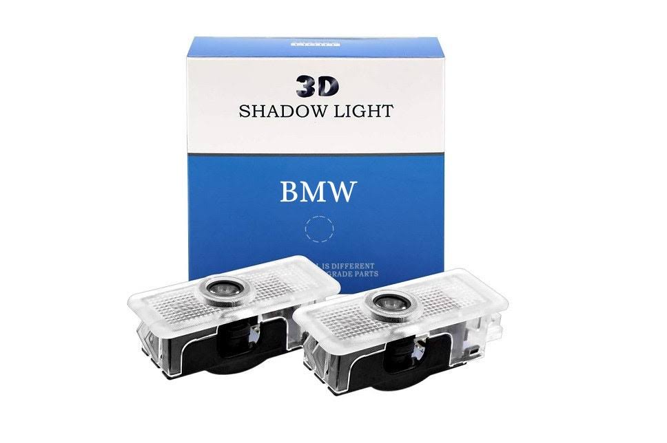 2 PROIETTORI LED LUCI SOTTOPORTA PER BMW X1 X2 X3 X4 X5 X6 X7 CON LOGO PLUG AND PLAY CANBUS