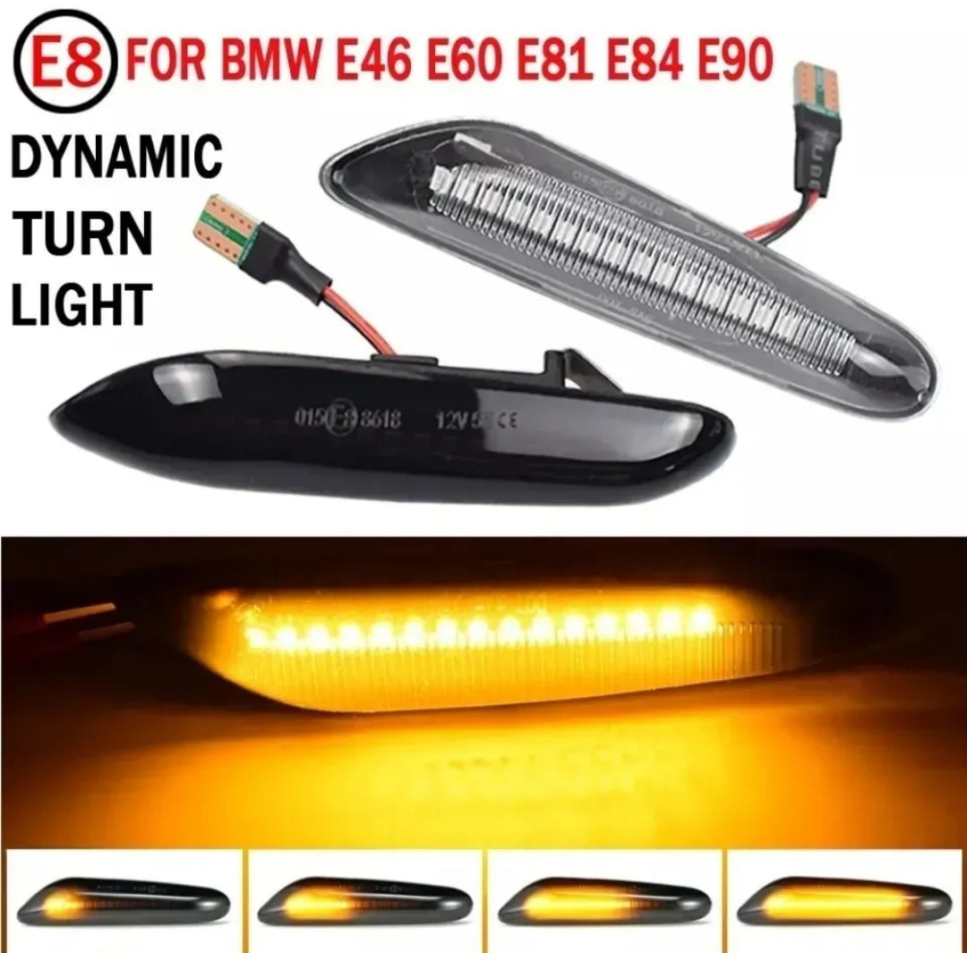 FRECCE DINAMICHE LED BMW SERIE 1 E81 E87 3 E90 E91 E92 E93 5 E60 X1 E84 X3 E83