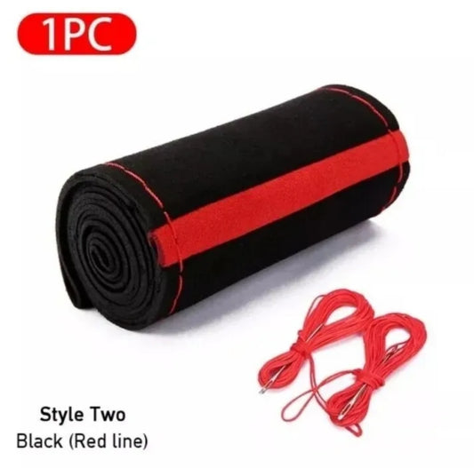 Coprivolante universale con motivo zampe colorate per SUV Protezione morbida per volante per auto con zampa di cane Accessori auto da 15 pollici Coprivolante universale con motivo zampe colorate per SUV Protezione morbida per volante per auto con zampa di cane Accessori auto da 15 pollici