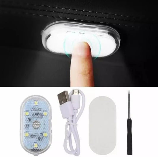Luce Led Touch Ricarica USB Casa Ufficio Interni Bianco