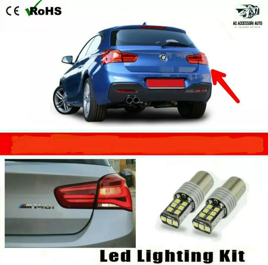 COPPIA LUCI RETROMARCIA LED BMW SERIE 1 F20 RESTYLING CANBUS 6000K