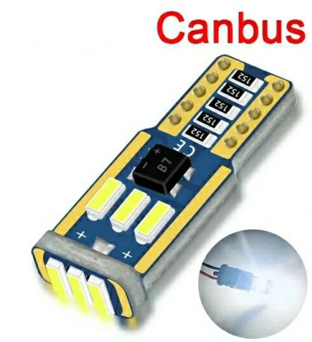 COPPIA LUCI ANTIPOZZANGHERA LED SPECCHIETTI MERCEDES CLASSE A W176 CANBUS 6000K BIANCO