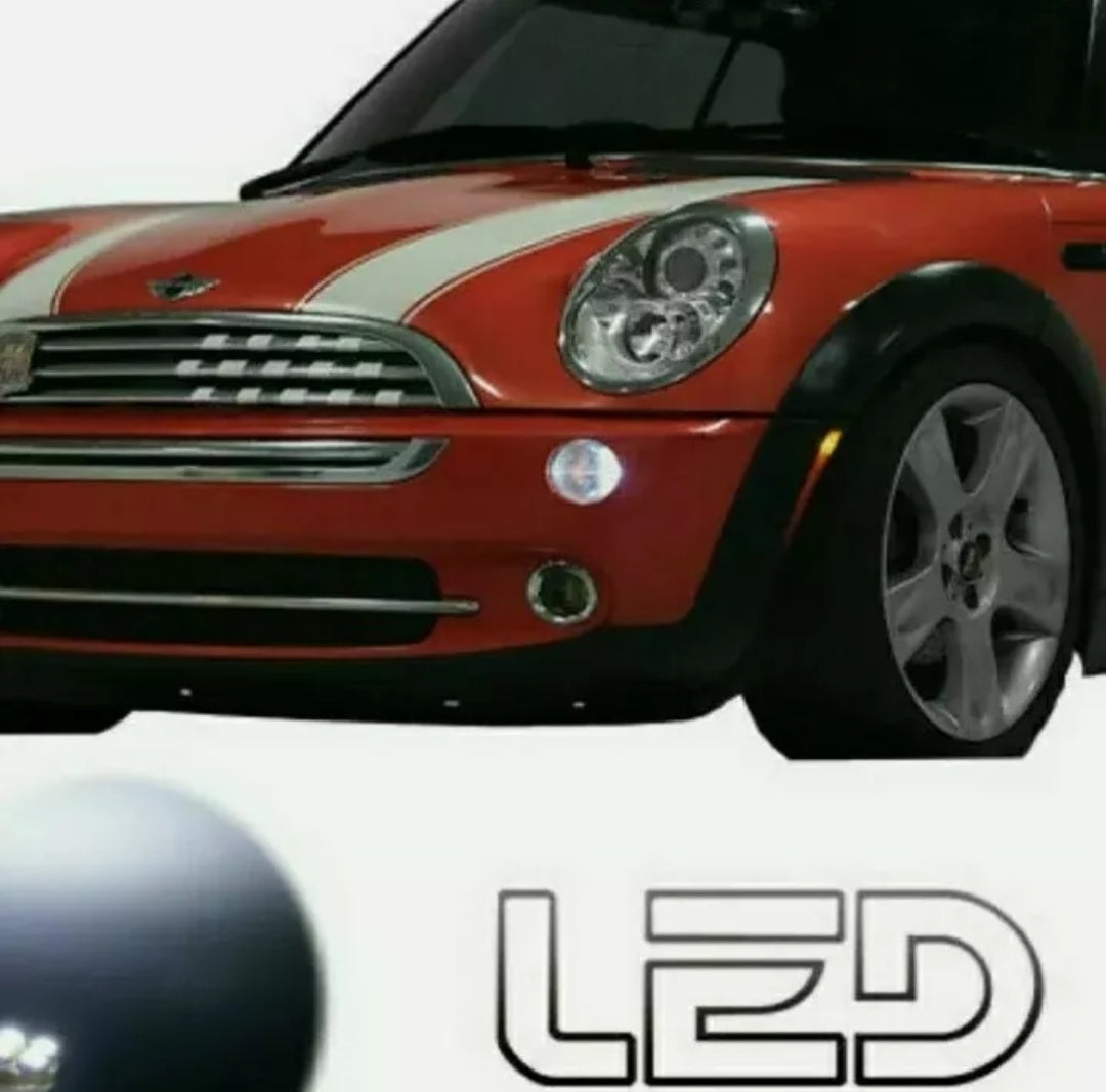 COPPIA LUCI POSIZIONE LED MINI COOPER R50 R52 R53 W5W T10 CANBUS NO ERRORE 6000K