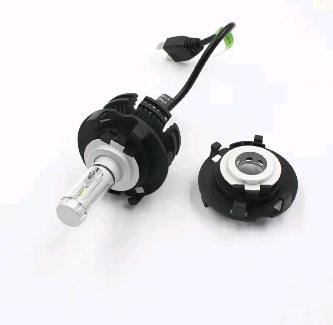 COPPIA ADATTATORI PORTA LAMPADE H7 LED XENON PER HYUNDAI TUCSON III