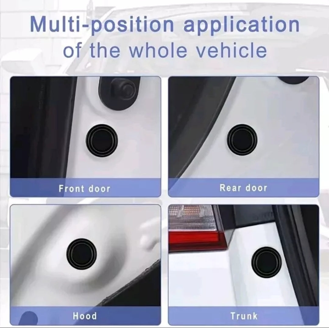 6 CUSCINETTI GUARNIZIONE IN SILICONE ANTIURTO ANTI-COLLISIONE PROTEZIONE PORTIERA AUTO