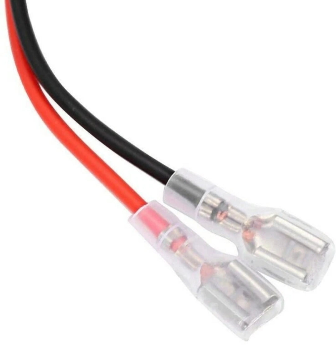 2X CONVERTITORI ADATTATORI LED H1 PER FARI AUTO CONNETTORI CAVI RUBA CORRENTE