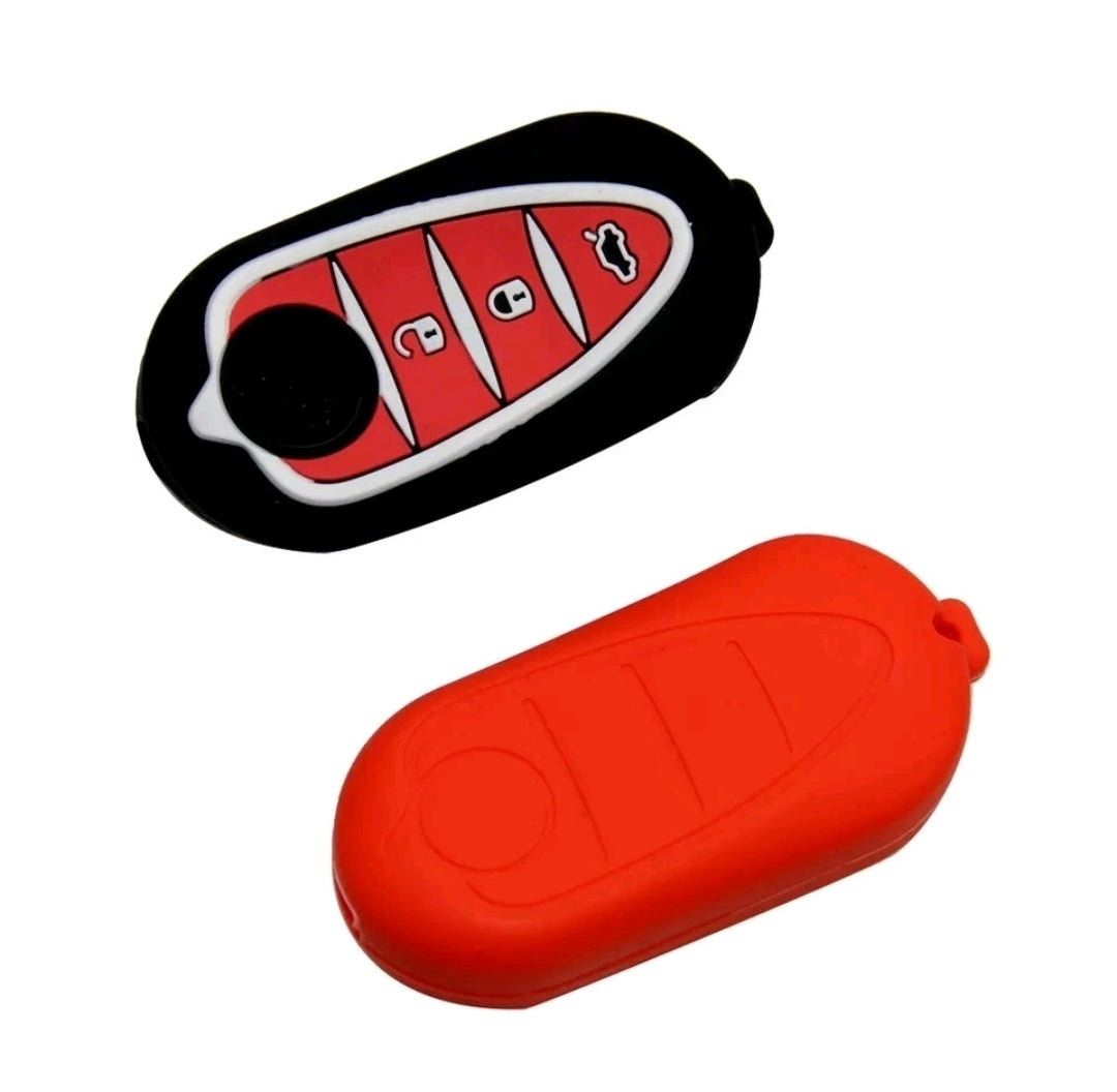 GUSCIO COVER CHIAVE TELECOMANDO 3 TASTI IN SILICONE PER ALFA ROMEO GIULIETTA MITO